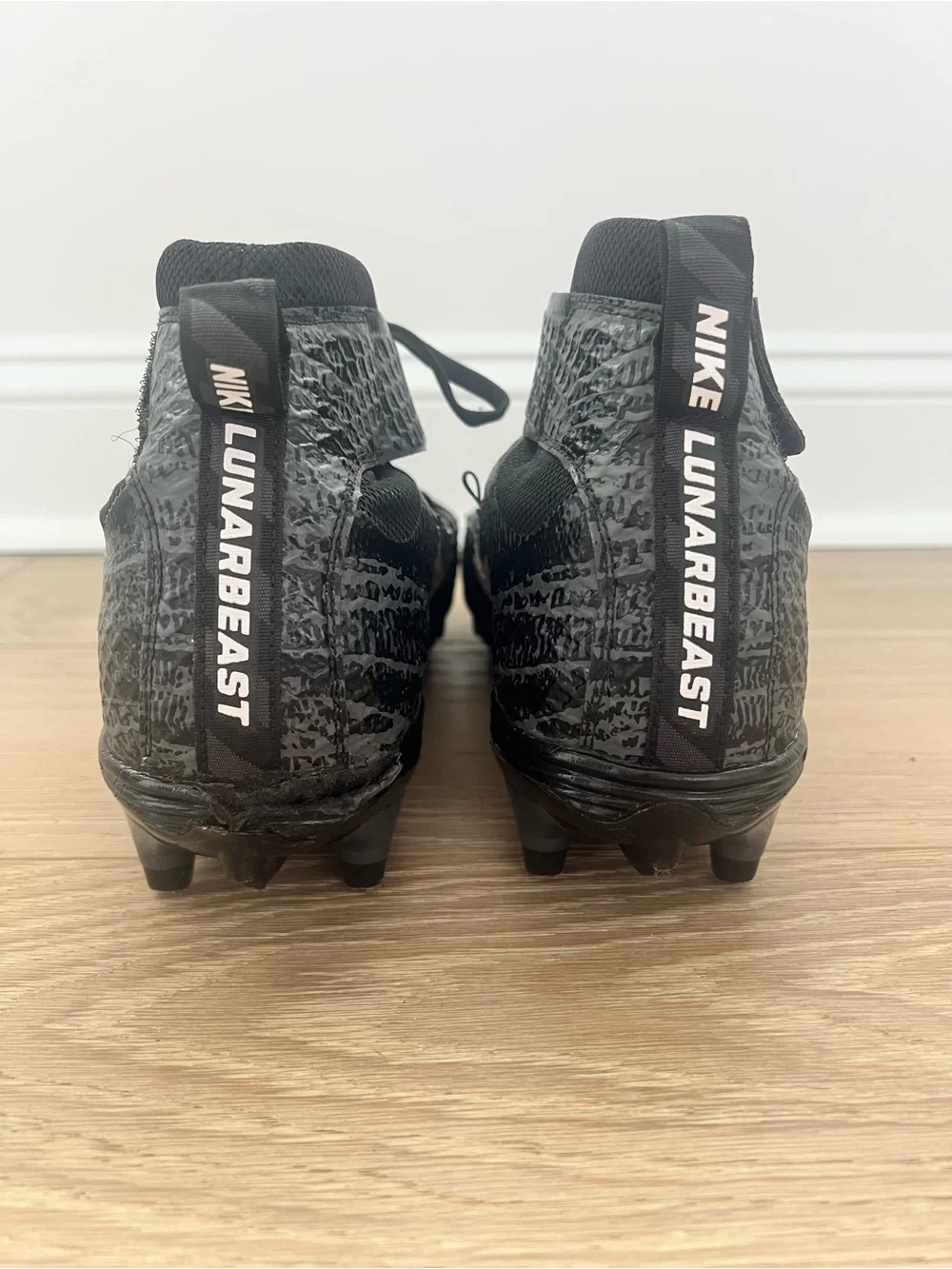 Nike Lunarbeast Elite TD Ground Quake Molded Football Cleats Men Size US 11.5